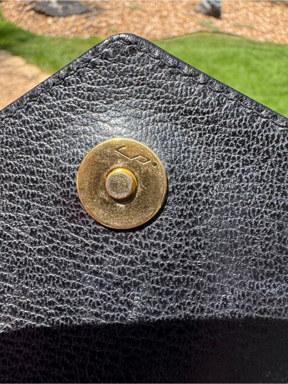 Salvatore Ferragamo Black Top-Handle Leather Purse amazing feet Quiet Luxury - Picture 10 of 14